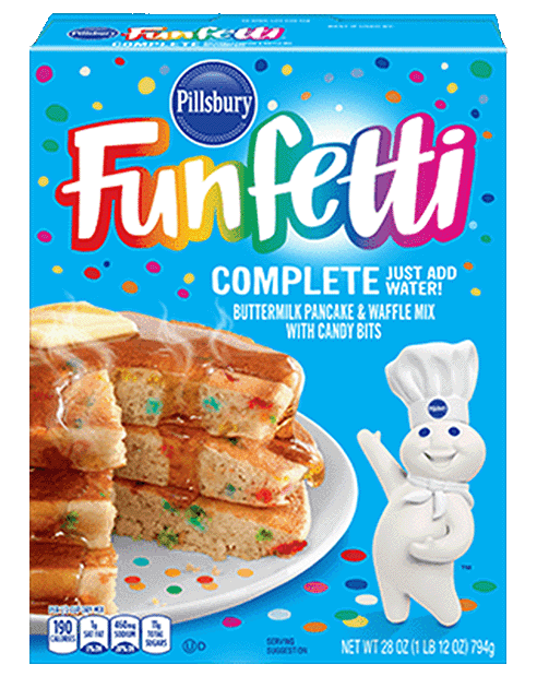 Funfetti Complete Buttermilk Pancake & Waffle Mix